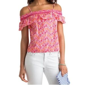 Vineyard Vines Shell off the Shoulder top